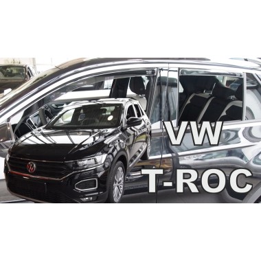 Дефлекторы боковых окон Heko для Volkswagen T-Roc (2018-) бренд – Team HEKO главное фото