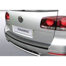 Накладка на задний бампер полиуретановая ABS VW Touareg (2003-2010)